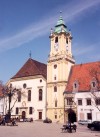 Slovakia / Slowakei - Bratislava: old Town Hall / Stara Radnica - Hlavne namestie  (photo by Miguel Torres)