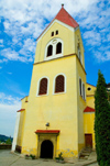 Western Slovakia / Zpadoslovensk - Trencin / Trentschin / Trencsn / Laugaricio: Parish church - Roman Catholic Church of the Birth of Virgin Mary (photo by P.Gustafson)