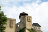 Western Slovakia / Zpadoslovensk - Trencn: the castle - towers (photo by P.Gustafson)