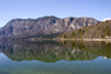 Slovenia - Mountains reflected in Bohinj Lake - photo by I.Middleton