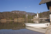 Slovenia - Ribcev Laz - View across Bohinj Lake in Spring - photo by I.Middleton