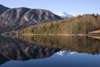 Slovenia - landscape reflected in Bohinj Lake - photo by I.Middleton