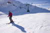Slovenia - skier and ski-lift on Vogel mountain in Bohinj - photo by I.Middleton