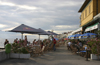 Slovenia - Piran seafront, Adriatic coast - caf Teater - photo by I.Middleton