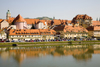 Lent waterfront district, across the Drava River, Maribor, Slovenia - photo by I.Middleton
