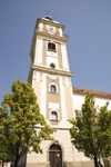 tower of St John's Carthedral - Stolnica, Slomskov Trg, Maribor / Marburg an der Drau, Slovenia - photo by I.Middleton