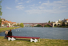 View across the Drava River, Maribor, Slovenia - photo by I.Middleton