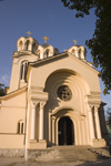 Serbian Orthodox church of St Cyril and Methodius - faade, Ljubljana, Slovenia - photo by I.Middleton