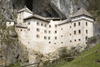 Predjama castle - wedged tight into a crevasse, Slovenia - photo by I.Middleton