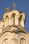 Serbian Orthodox church of St Cyril and Methodius - detail, Ljubljana, Slovenia - photo by I.Middleton