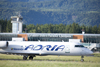 Slovenia - Brnik Airport / Letalisce Brnik: Adria airplane preparing to take off from Ljubljana Joze Pucnik Airport - Adria Airlines Canadair CL-600-2B19 Regional Jet CRJ-200LR S5-AAE - photo by I.Middleton
