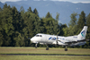 Slovenia - Brnik Airport: Adria Airways Cargo Saab 340 S5-BAN preparing to take off from Ljubljana Joze Pucnik Airport - photo by I.Middleton