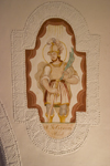 Slovenia - Kamnik: St Felician - painting on a ceiling - photo by I.Middleton