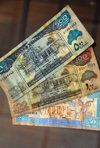 Somaliland currency - Shillings - bank notes issued by the Bank of Somaliland - photo by M.Torres