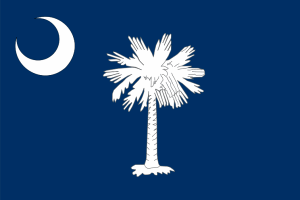 South Carolina flag - United States of America / Estados Unidos / Etats Unis / EE.UU / EUA / USA