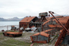 South Georgia Island - Leith Harbour - ruins by the sea - Antarctic region images by C.Breschi
