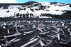 South Shetland islands - Deception island: barrel fragments strewn across volcanic sand - photo by R.Eime