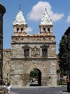 Spain / Espaa - Toledo: Puerta de Bisagra / Bisagra gate (photo by Angel Hernandez)