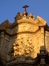 Spain / Espaa - Valencia: Cathedral detail - Plaza de la Reina (photo by M.Bergsma)