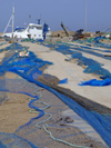 Spain - Denia - Fishing nets - photo by M.Bergsma