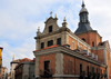 Madrid, Spain: barroque military church - Iglesia Arzobispal Castrense - Calle Mayor, Calle del Sacramento - photo by M.Torres