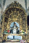 Spain / Espaa - Soria: altar - chapel in the central park (photo by Miguel Torres)