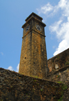 Galle, Southern Province, Sri Lanka: clock tower - Galle Fort, the Old Town - UNESCO World Heritage Site - photo by M.Torres