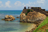 Galle, Southern Province, Sri Lanka: Flag Rock - de Visser's Hoek / Fisher's Hook - Galle Fort - Old Town - UNESCO World Heritage Site - photo by M.Torres
