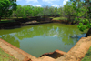 Sigiriya, Central Province, Sri Lanka: pool in the garden complex - Unesco World Heritage site - photo by M.Torres