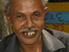 Sri Lanka - Fish monger portrait - photo by B.Cain