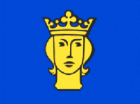 Stockholm - flag - flagga - Estocolm, Estocolmo, Stokholmo, Stokkhlmur, Sztokhlm, Holmia, Stokholma, Stokholmas, Stokholm, Tukholma - Sweden / Sverige / Sucia / Sude / Schweden / Svedska / Isve