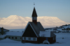 Svalbard - Spitsbergen island - Longyearbyen: one of the world's northernmost churches - photo by A. Ferrari