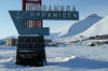 Svalbard - Spitsbergen island - Pyramiden - Grumant: Soviet style welcome - photo by A. Ferrari