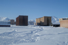 Svalbard - Spitsbergen island - Pyramiden: Pyramiden: hotel Pyramiden and workers housing - photo by A. Ferrari