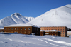 Svalbard - Spitsbergen island - Pyramiden: housing buildings - wooden barracks of Arktikugol - photo by A. Ferrari