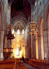 Sweden - Uppsala (Uppsala Lan): nave of the Cathedral (photo by Miguel Torres)