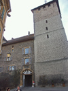 Switzerland / Suisse / Schweiz / Svizzera -  Murten / Morat: castle - tower / chateau - tour (photo by Christian Roux)