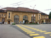 La Chaux-de-Fonds: CFF train station / gare CFF (photo by Christian Roux)