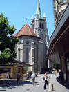 Switzerland - Suisse - Lausanne: St-Franois church / eglise St-Francois - photo by C.Roux