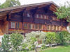 Rossiniere, Vaud - Switzerland - Suisse: quintessential Swiss chalet - wooden dwelling - photo by C.Roux