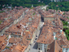Bern / Berne: centre - roof tops (photo by Christian Roux)