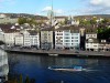 Switzerland - Zurich / Zurigo / ZRH : navigating on the river Limmat (photo by C.Roux)