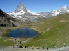 Switzerland / Suisse / Schweiz / Svizzera - Matterhorn / Mont Cervin / Cervino: lake Riffel / Riffelsee (photo by C.Roux)