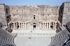 Syria - Bosra: Bosra: Roman theatre - from the last row (photo by J.Kaman)