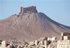 Syria - Palmyra / Tadmor / PMS, Homs governorate: Qala'at ibn Maan / Qalat-al-ibn-Marn-Amb castle - Unesco world heritage site - photo by J.Kaman