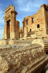 Syria - Palmyra / Tadmor / PMS: Temple of Bel - decoration - photo by J.Wreford
