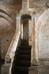 Crac des Chevaliers / Hisn al-Akrad, Al Hosn, Homs Governorate, Syria: minbar - Islamic pulpit - UNESCO World Heritage Site - photo by M.Torres /Travel-Images.com