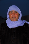 Palmyra / Tadmor, Homs governorate, Syria: bedouin lady with facial painting - photo by M.Torres / Travel-Images.com