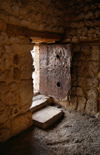 Maaloula - Rif Dimashq governorate, Syria: Mar Sergus - St. Sergius monastery - door - photo by M.Torres / Travel-Images.com