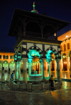 Syria - Damascus: Omayyad Mosque - ablution fountain - at night - Masjid Umayyad - photographer: M.Torres